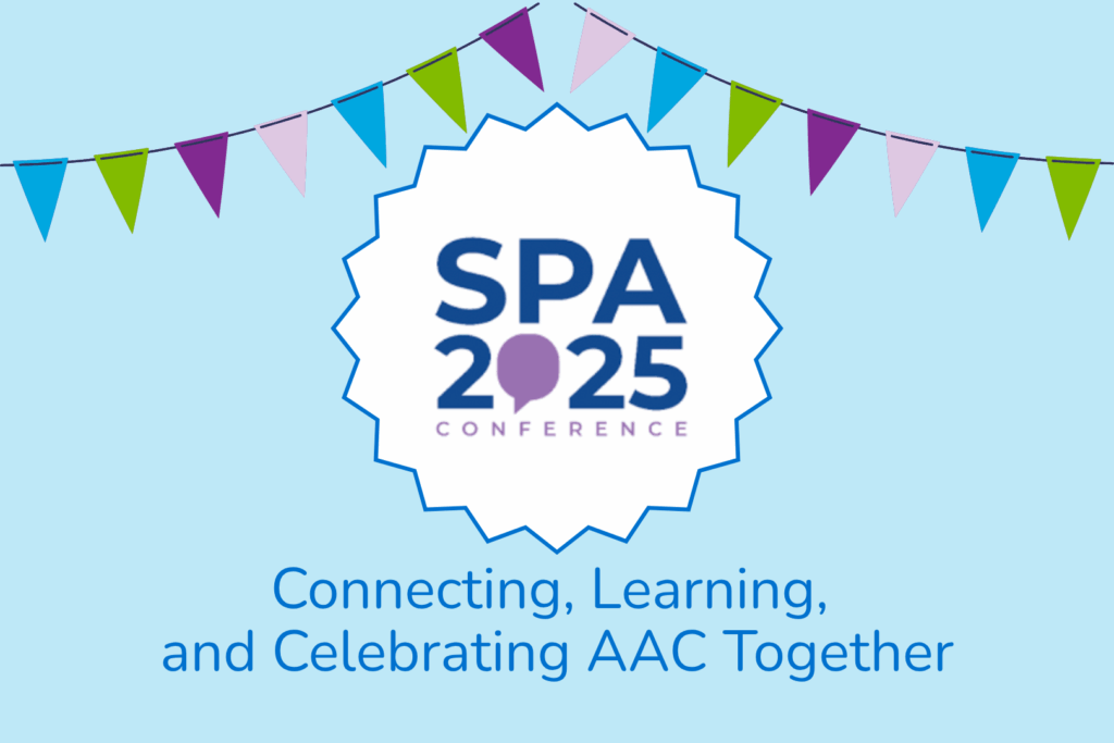 SPA 2025 icon with blue party flags